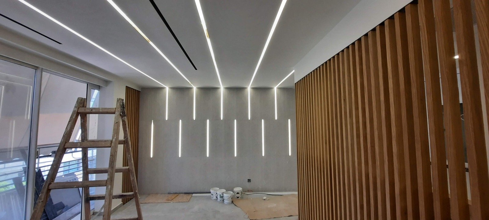 Eσωτερικός σχεδιασμός με γυψοσανίδες & φωτισμό LED